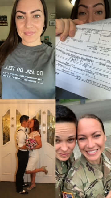 Did not survive DON’T ASK DON’T TELL, but that DID NOT STOP ME.