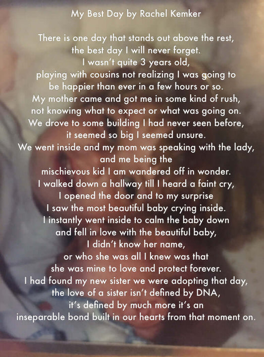 My Best Day by Rachel Kemker