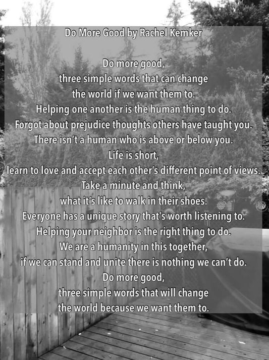 Do More Good by Rachel Kemker