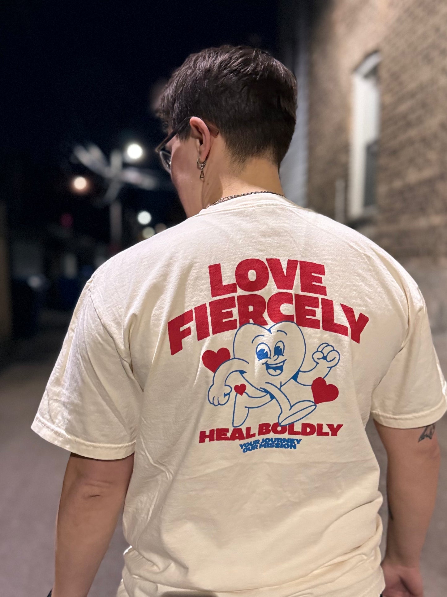 Love Fiercely Tee