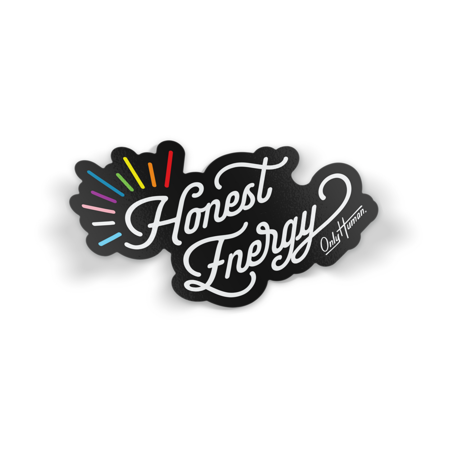 Honest Energy Sun Ray Sticker