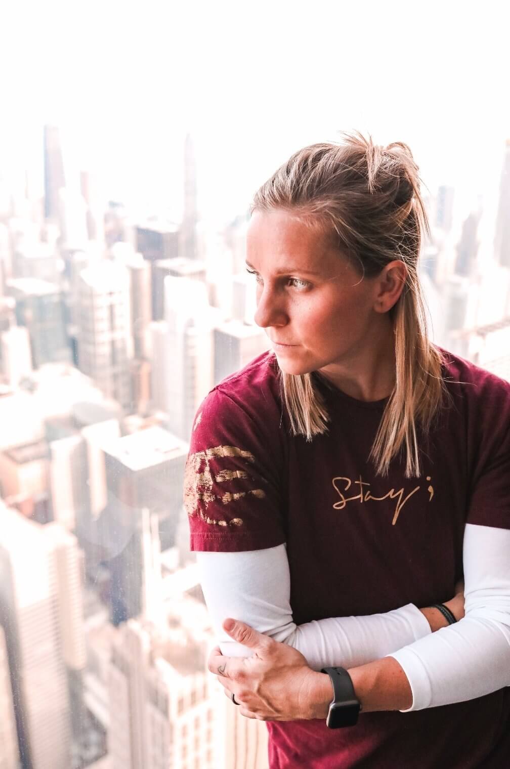 Stay; Fingerprints Never Fade Tee