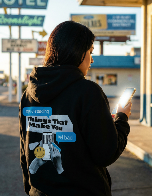 Stop Re-Reading Things Hoodie