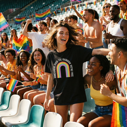 Somewhere Over The Rainbow Tee
