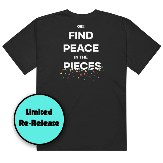 Stay; Find Peace In The Pieces Tee