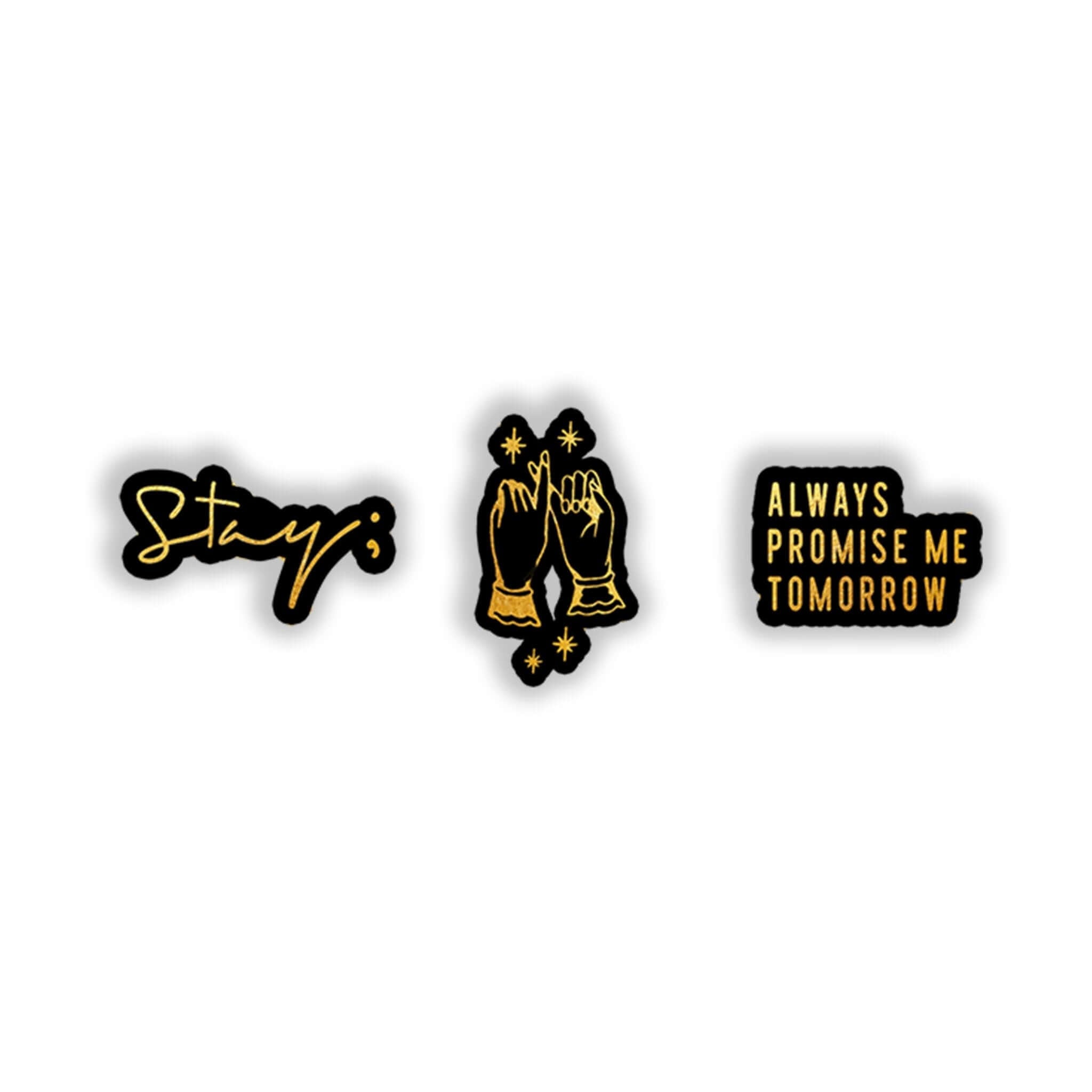 Stay; 2019 Enamel Pin Set - Only Human