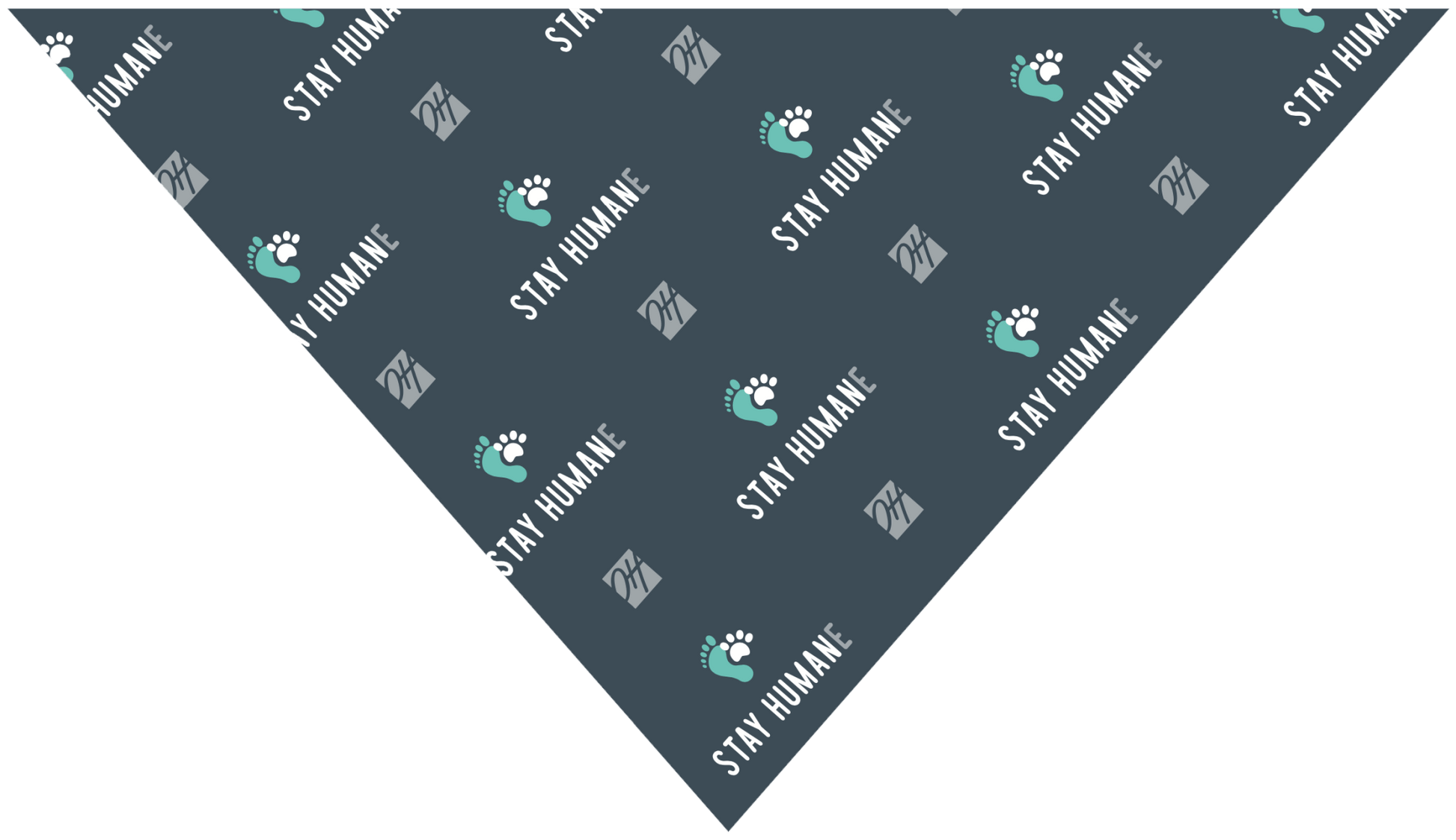 Stay Humane Dog Bandana - Only Human